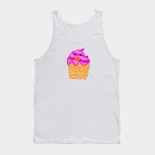 Pink cupcakes art Tank Top